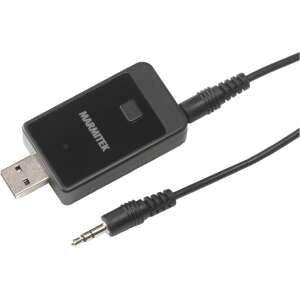 Marmitek BoomBoom 50 Bluetooth 3.0 Audio Adó, USB-ről 3,5 mm-es Jackre, Fekete - Bluetooth adapter