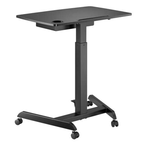Maclean MC-903B állítható magasságú laptop íróasztal - Fekete