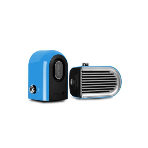Set de boxe Bluetooth Astrum TW200 albastre TWS, vedere în unghi