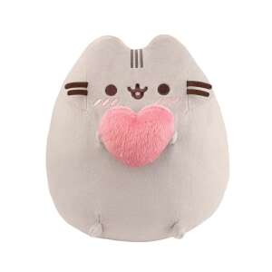 Pusheen Plüss Macska - Szívvel - 24 cm