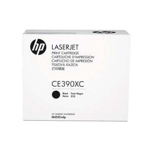 Oryginalny toner HP CE390XC LaserJet w pudełku - Toner do drukarki
