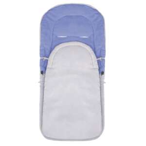 Sac de dormit pentru bebeluși Springos pentru cărucior, gri și albastru, 90x43/35 cm - Springos