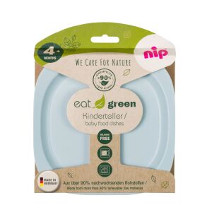2-piece Eat Green extended plates set for baby food, bioplastic, dishwasher safe, 4+ months, nip 37068 131624277 - Kids' Plate
