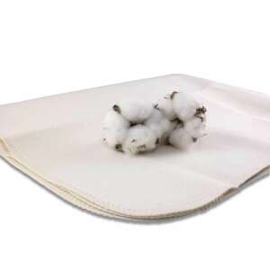 Vízálló védelem gyermekmatrachoz, BIO, 50x70 cm, kétoldalas biopamut, automata mosás 95°C, Gruenspecht 615-00