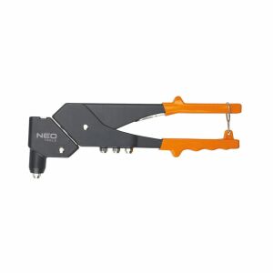 NEO Rivet Gun with Rotating Head, 280mm, for steel, stainless steel and aluminum rivets - Pliers
