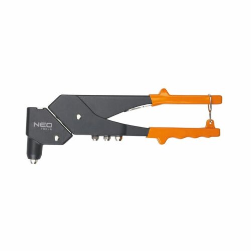 NEO Rivet Gun with Rotating Head, 280mm, for steel, stainless steel and aluminum rivets
