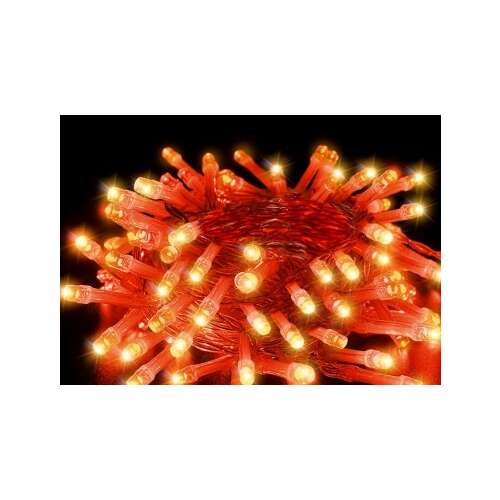 Luminițe de Crăciun LED roșii, 30 metri lungime, 300 LED, model 8049R