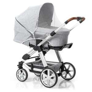 White Reer BiteSafe mosquito net for strollers, protecting baby from insects - Stroller Mosquito Net