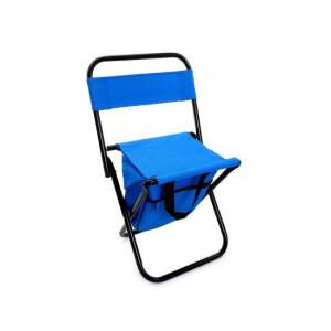 Strend Pro Mini Folding Chair with Bag, Blue, max 80 kg, 20x25x47 cm - Strend Pro Fishing Chair & Armchair