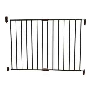 NOMA MCT kihúzható biztonsági kapu, fekete, 62-102 cm, fém, N93330 - Biztonság a Babaszobában