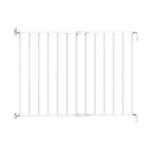 NOMA N93361 kihúzható biztonsági kapu, fehér fém, 62-102 cm - Biztonság a Babaszobában