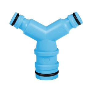 Three-way Quick Connector Adapter, 2x3/4" and 1x1", Ideal for Cellfast 131699608 - Connector and Accessory