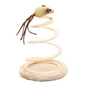 Mercaton® interactive cat toy, spring mouse toy, beige - Pet Care