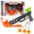 Toy crossbow set with target and arrows in packaging