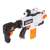 White Fast Pioneer toy gun with scope and orange magazine