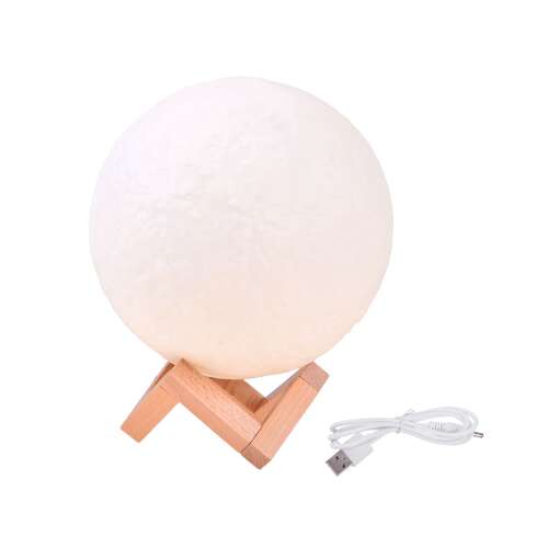 3D LED-es éjjeli hold lámpa