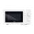 Home HGMH19 19L 700W Microwave Oven, White, front view