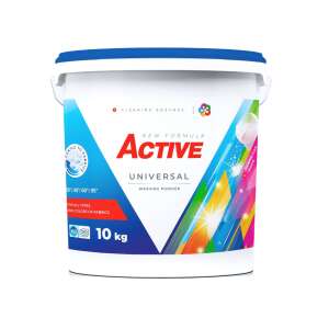 Прахообразен препарат за пране Active Universal, 10kg, Нова формула - Детергент
