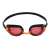 Bestway 21005 red swimming goggles for kids, black strap, UV protection, front view