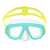 Bestway turquoise diving mask, front view