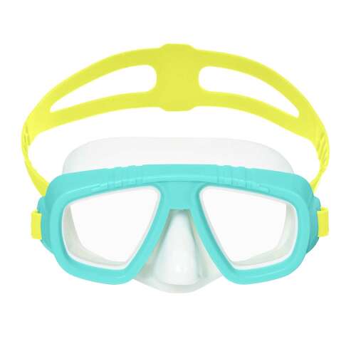 Bestway turquoise diving mask, front view