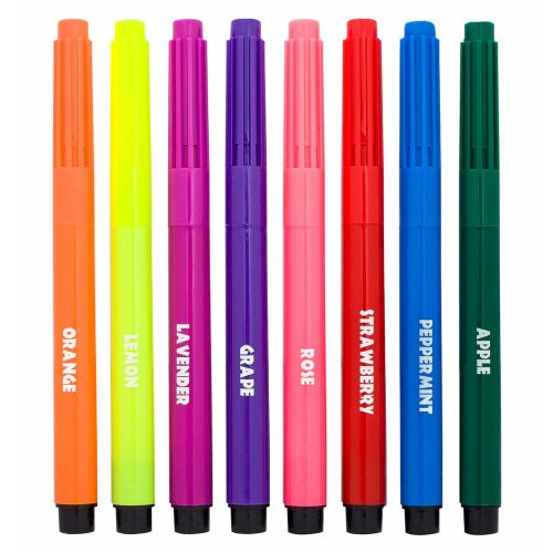 Fragrant Felt-Tip Pens 8-piece Set, Grafix