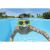 Swimming mask yellow and red bestway 22039 95086661