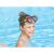 Girl wearing Bestway Red Diving Mask 22049, poolside