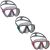 Multiple Bestway diving masks, red, grey, purple