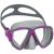 Angled view of Bestway purple diving mask