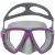 Front view of Bestway purple diving mask
