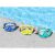Bestway swimming masks in blue, yellow, and turquoise by the pool