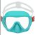 Front view of turquoise Bestway swimming mask for kids
