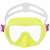 Bestway yellow diving mask with pink details