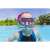 Girl wearing Bestway 24025 Diving Set with Mask and Snorkel, Lila and Turquoise