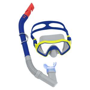 Bestway Schnorchelset mit Maske und Schnorchel, blau und gelb - Tauchen