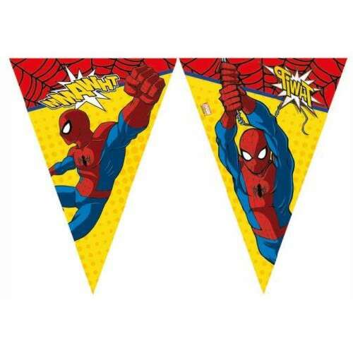 Spidermen zászló füzér