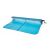 Intex solar pool cover on roller isolated