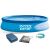 Intex Easy Set 305 x 76 cm Aufblasbarer Pool mit Abdeckung und Zubehör