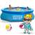 Intex Easy Set aufblasbarer Pool mit Familie und Comicfigur