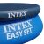 Близък план на надуваем басейн Intex Easy Set с покривало