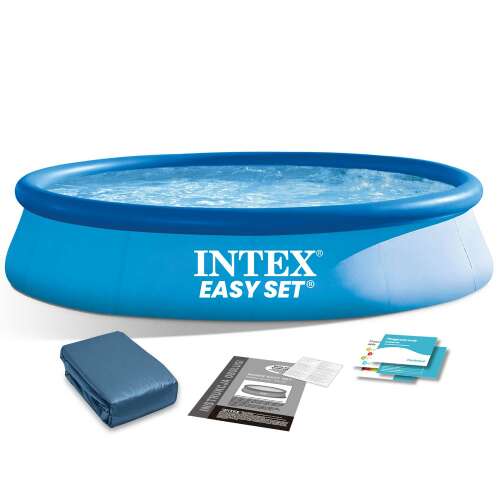 Intex Easy Set 305 x 76 cm Felfújható Medence Takaróval és Tartozékokkal