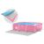 Intex pink metal frame pool 220x150x60cm with material detail
