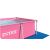 Intex pink rectangular frame pool corner detail with ground cloth