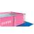 Intex 220 x 150 x 60 cm metal frame pool, pink, close-up of side