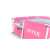 Intex 220 x 150 x 60 cm metal frame pool, pink, close-up of side