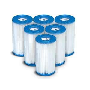 6 db Intex 29000 típusú medence szivattyú szűrőpatron - Vízforgató kiegészítő