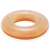 Bestway 76 cm aufblasbarer Schwimmring in Orange und Klar für Kinder