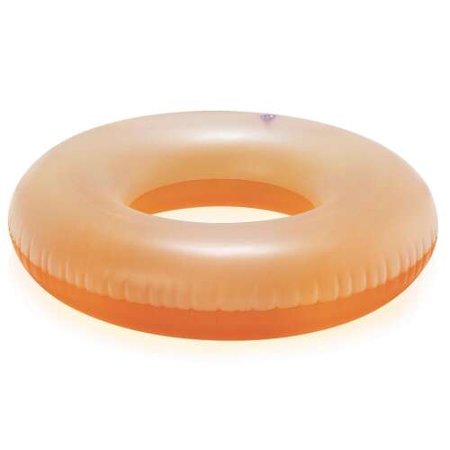 Bestway 76 cm inel de înot gonflabil pentru copii, portocaliu și transparent