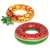 Bestway 36121 Pineapple and Watermelon Inflatable Swim Rings